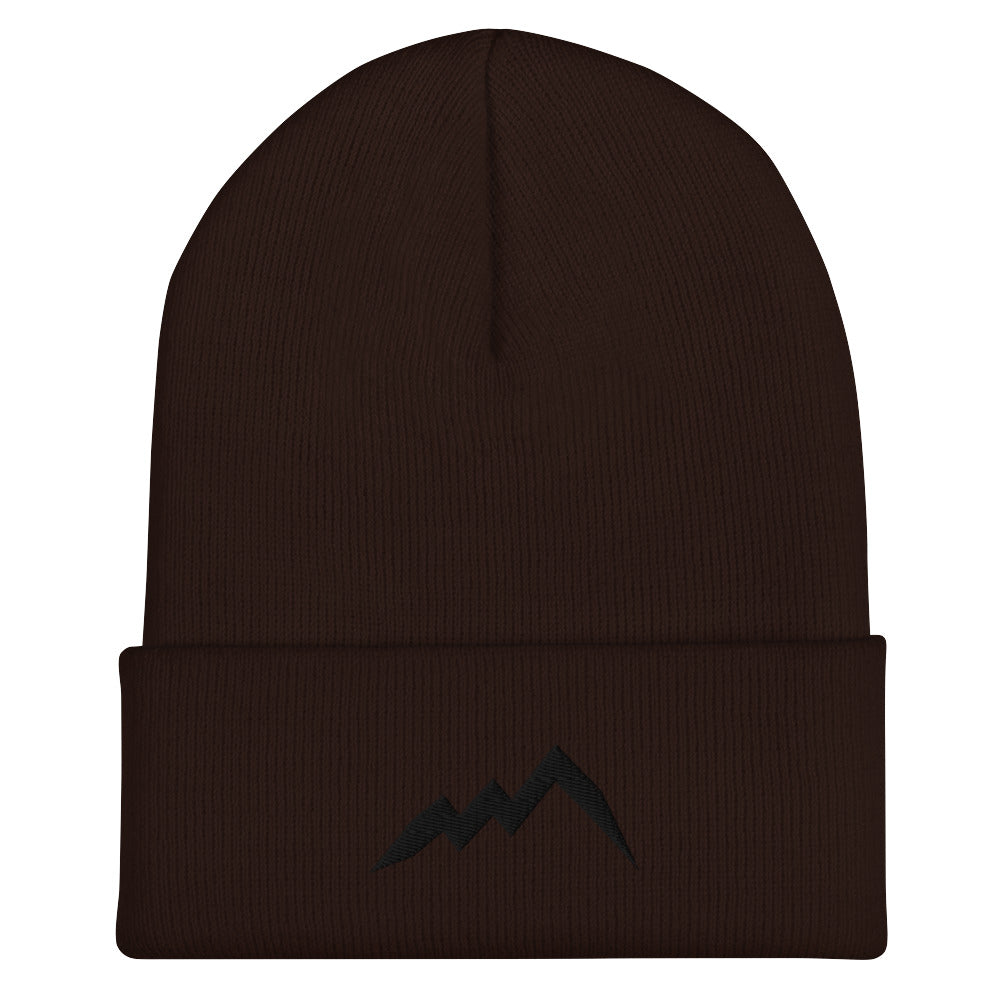 Mountain Peaks Cuffed Beanie