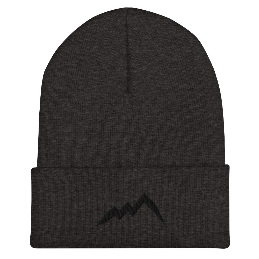 Mountain Peaks Cuffed Beanie