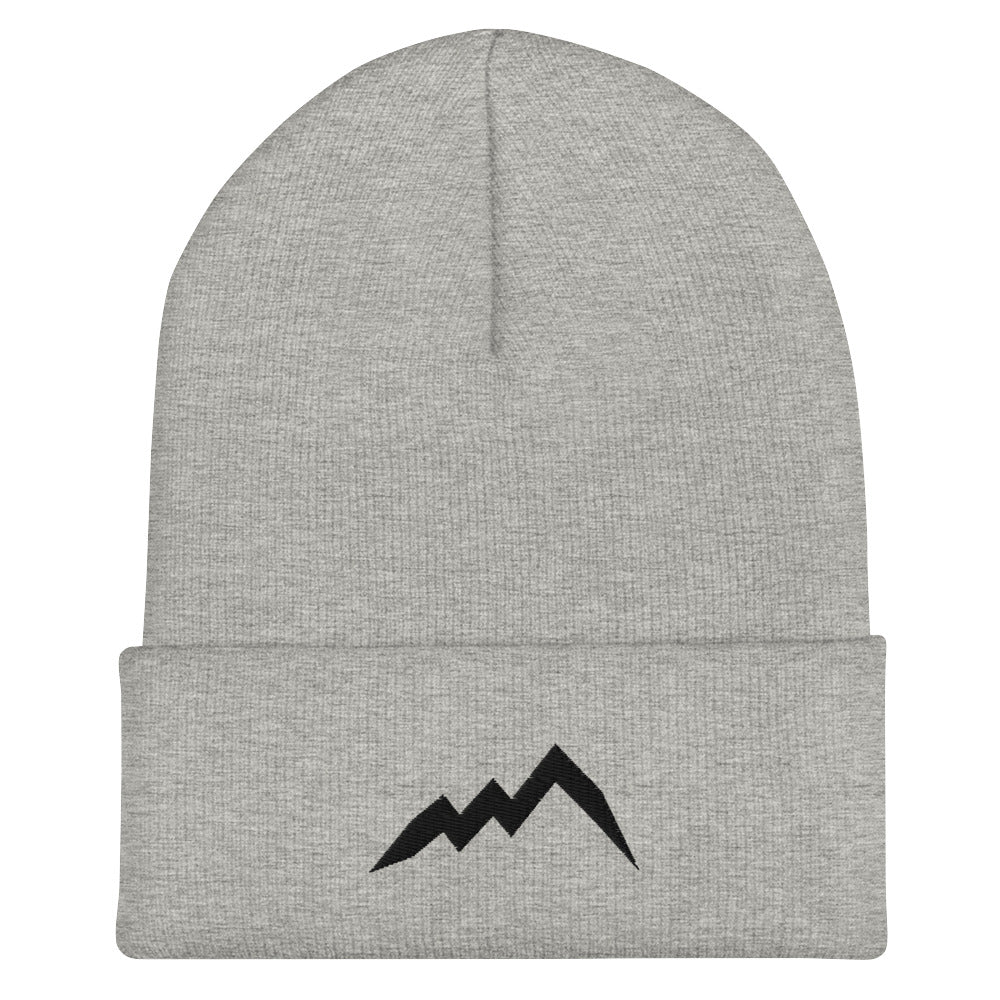 Mountain Peaks Cuffed Beanie